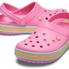 Crocs (WMNS) Crocband Beach Pink Sandaler 205889-669