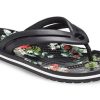 Crocs (WMNS) Crocband Flowers Flip-flops svart 206101-0FF