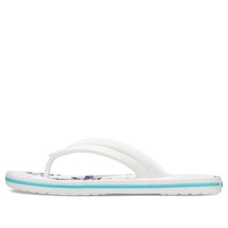 Crocs (WMNS) Crocband Flowers Flip-flops Vita 206101-1C8