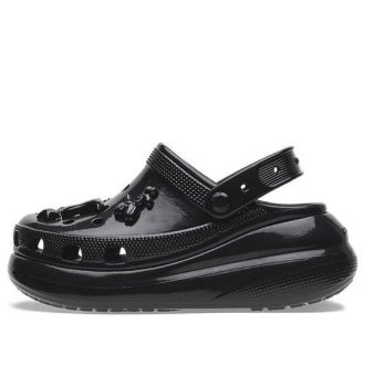 Crocs (WMNS) Crush High Shine Clogs ”Black” 209285-001