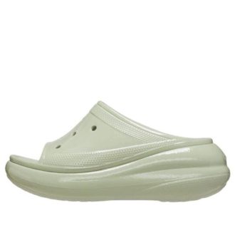 Crocs (WMNS) Crush High Shine Slides ”Light Green” 209648-3VS