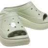Crocs (WMNS) Crush High Shine Slides ”Light Green” 209648-3VS