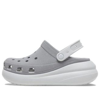 Crocs (WMNS) Crush reflekterande träskor ”Gråvita” 209209-1LP