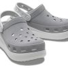 Crocs (WMNS) Crush reflekterande träskor ”Gråvita” 209209-1LP