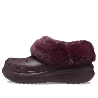 Crocs (WMNS) Furever Crush Shoes ”Dark Cherry” 208446-6WD