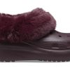 Crocs (WMNS) Furever Crush Shoes ”Dark Cherry” 208446-6WD
