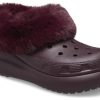 Crocs (WMNS) Furever Crush Shoes ”Dark Cherry” 208446-6WD