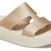 Crocs (WMNS) Getaway Platform H-bandsandaler ”White Brown” 209667-160
