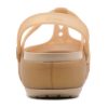 Crocs (WMNS) Guldfärgade sandaler 204939-277