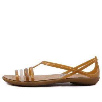 Crocs (WMNS) Guldfärgade sandaler ”Gold” 202465-276
