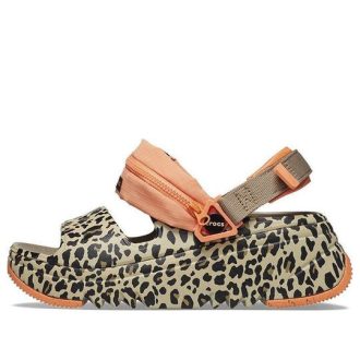 Crocs (WMNS) Hiker Xscape Animal Sandals ”Khaki Leopard” 208611-2BY