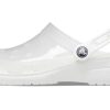 Crocs (WMNS) Jelly Crocs Transparenta unisex vita sandaler 206908-100 Crocs (WMNS) Jelly Crocs Transparenta unisex vita sandaler 206908-100
