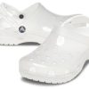 Crocs (WMNS) Jelly Crocs Transparenta unisex vita sandaler 206908-100 Crocs (WMNS) Jelly Crocs Transparenta unisex vita sandaler 206908-100
