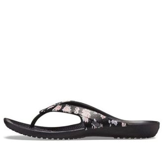 Crocs (WMNS) Kadee 2 tryckta flipflops ”Floral Black” 205998-97J