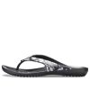 Crocs (WMNS) Kadee II säsongsbetonade flipflops ”Tropical Floral Black” 205635-98F