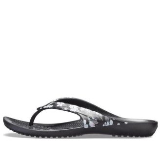 Crocs (WMNS) Kadee II säsongsbetonade flipflops ”Tropical Floral Black” 205635-98F