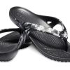 Crocs (WMNS) Kadee II säsongsbetonade flipflops ”Tropical Floral Black” 205635-98F