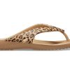 Crocs (WMNS) Kadee ll flip-flops med leopardtryck Brun 206398-98R
