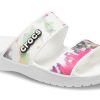Crocs (WMNS) Klassisk Tie-dye grafisk sandal ”Black Green” 207283-94S