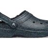 Crocs (WMNS) klassiska glitter svartfodrade träskor ”Starry Skies” 205842-9BD