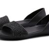 Crocs (WMNS) Lina Embellished D”Orsay Flat ”svart” 204361-060