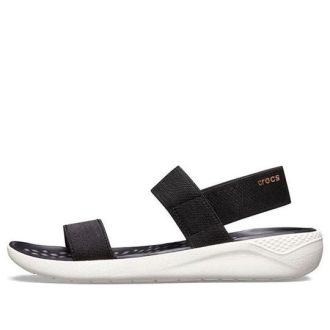 Crocs (WMNS) LiteRide Fashion Black Sandaler 205106-066