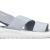Crocs (WMNS) LiteRide Grå Ljusblå Sandaler ”Gråvit” 206081-00J