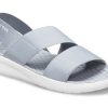 Crocs (WMNS) LiteRide Grå Ljusblå Sandaler ”Gråvit” 206081-00J