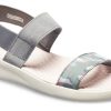 Crocs (WMNS) Literide grafiska sandaler ”Grå” 205375-0E9