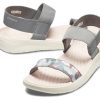 Crocs (WMNS) Literide grafiska sandaler ”Grå” 205375-0E9