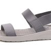 Crocs (WMNS) Literide ”Light Grey White” 205106-00J