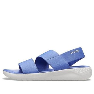 Crocs (WMNS) LiteRide lätta himmelsblå sandaler 206081-4SE