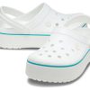Crocs (WMNS) Lättvikts mysig utomhusstrand Vitblå sandaler ”Vitblå” 205434-1E0