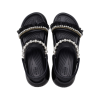 Crocs (WMNS) Mega Crush Pearl Ruffle Sandal ”Black” 210179