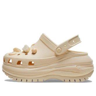Crocs (WMNS) Mega Crush Shell and Pealrs Clogs ”Beige” 209287