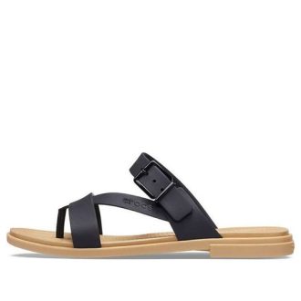 Crocs (WMNS) Minimalistic Cozy Sports Tofflor Svart Brun 206108-00W