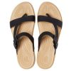 Crocs (WMNS) Minimalistic Cozy Sports Tofflor Svart Brun 206108-00W