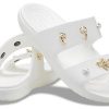 Crocs (WMNS) Mjuk sula Mysig utomhus Sporttofflor med platt klack Vit 207387-103 Crocs (WMNS) Mjuk sula Mysig utomhus Sporttofflor med platt klack Vit 207387-103