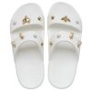 Crocs (WMNS) Mjuk sula Mysig utomhus Sporttofflor med platt klack Vit 207387-103 Crocs (WMNS) Mjuk sula Mysig utomhus Sporttofflor med platt klack Vit 207387-103