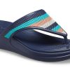 Crocs (WMNS) Monterey Bead Strap Wedge ”Dark Blue” 206641-4HQ