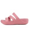 Crocs (WMNS) Monterey Strappy Wedge ”Pink” 206304-682