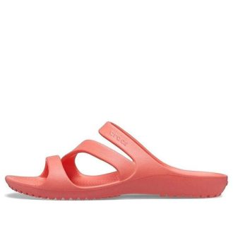 Crocs (WMNS) Orange Röda Tofflor 206756-6SL