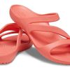Crocs (WMNS) Orange Röda Tofflor 206756-6SL