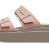 Crocs (WMNS) Pale Blush Brooklyn Sandal ”Brown Beige” 207431-6RL