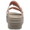 Crocs (WMNS) Pale Blush Brooklyn Sandal ”Brown Beige” 207431-6RL
