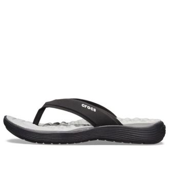 Crocs (WMNS) Reviva flip-flops svart 205473-060