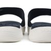 Crocs (WMNS) Reviva Lättvikts mysig platt Casual Djupblå tofflor 205474-462