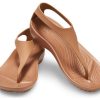 Crocs (WMNS) Serena Flip ”Brown” 205468-860