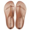 Crocs (WMNS) Serena Flip ”Brown” 205468-860