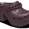Crocs (WMNS) Siren Chain Clog ”Dark Cherry” 209018-6WD